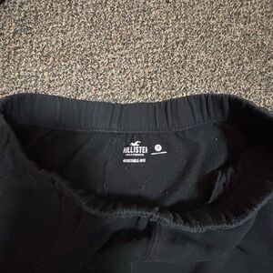 Hollister Black Adjustable-Rise sweatpants